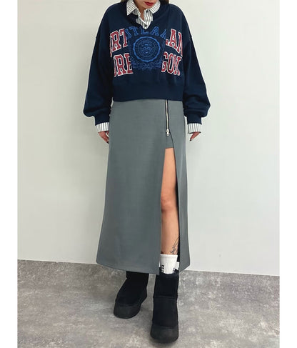 オープンスリーブ オーバー サイズシャツ 154-5505