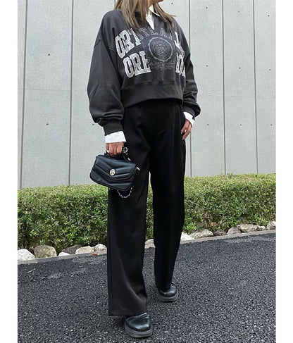 キーネック リメイク デザイン 裏毛 スウェット トレーナー 793-9100