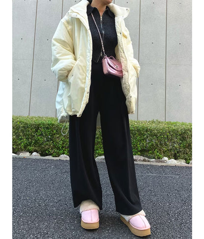 タック ワイド パンツ 792-8983