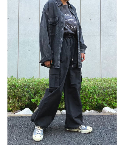 デニムオーバーサイズシャツ 154-5497