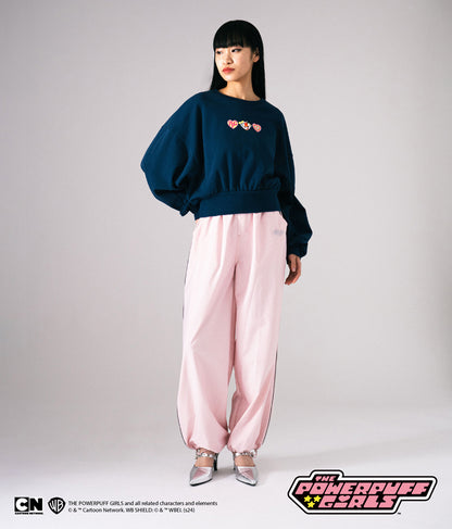 パワーパフ ガールズ ANAP コラボ スウェット トレーナー クロップド丈 裏毛 793-9150