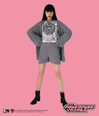 パワーパフ ガールズ ANAP コラボ タイダイ柄 トップス クロップド丈 ロングスリーブ Tシャツ ロンT 793-9151