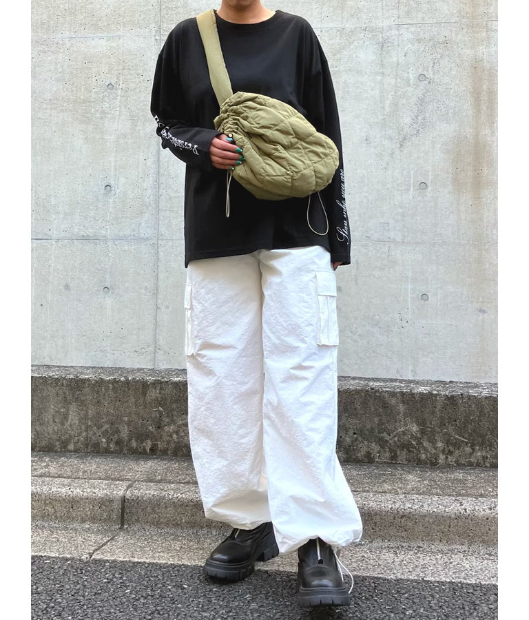 ウエストスピンドルナイロンカーゴパンツ 792-9070