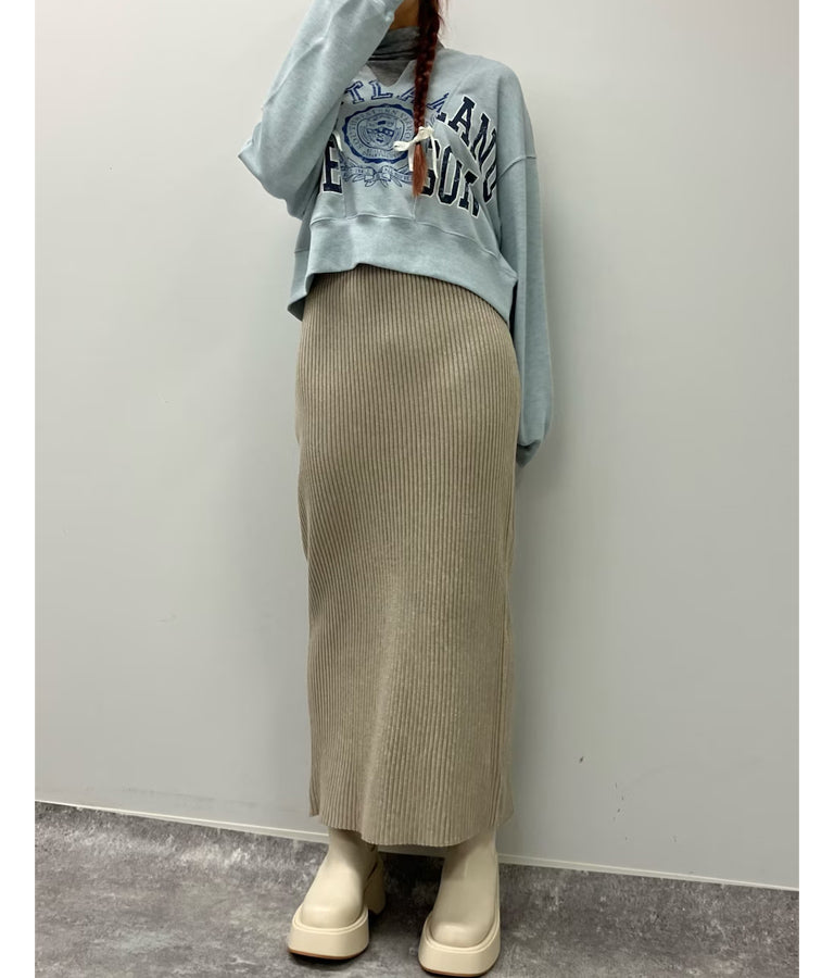 キーネック リメイク デザイン 裏毛 スウェット トレーナー 793-9100