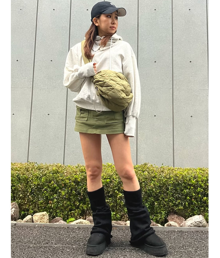 ナイロン キルティング サイド ドロスト ショルダー バッグ 159-5501