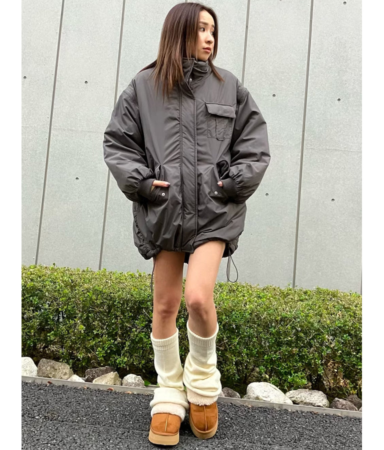 ケーブル編み ハイネック ニット トップス 793-9102