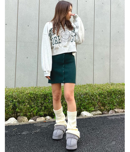 キーネック リメイク デザイン 裏毛 スウェット トレーナー 793-9100