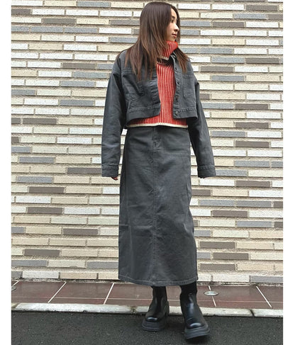 ダメージクロップドジャケット 794-9016