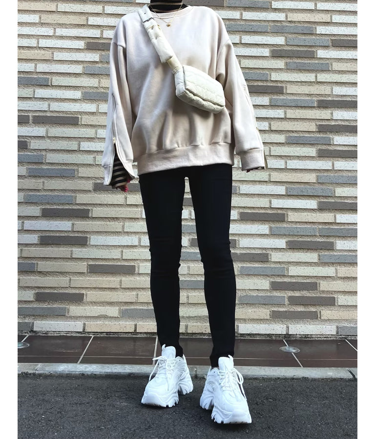 シンプル ストレッチ レギンス パンツ 792-7624