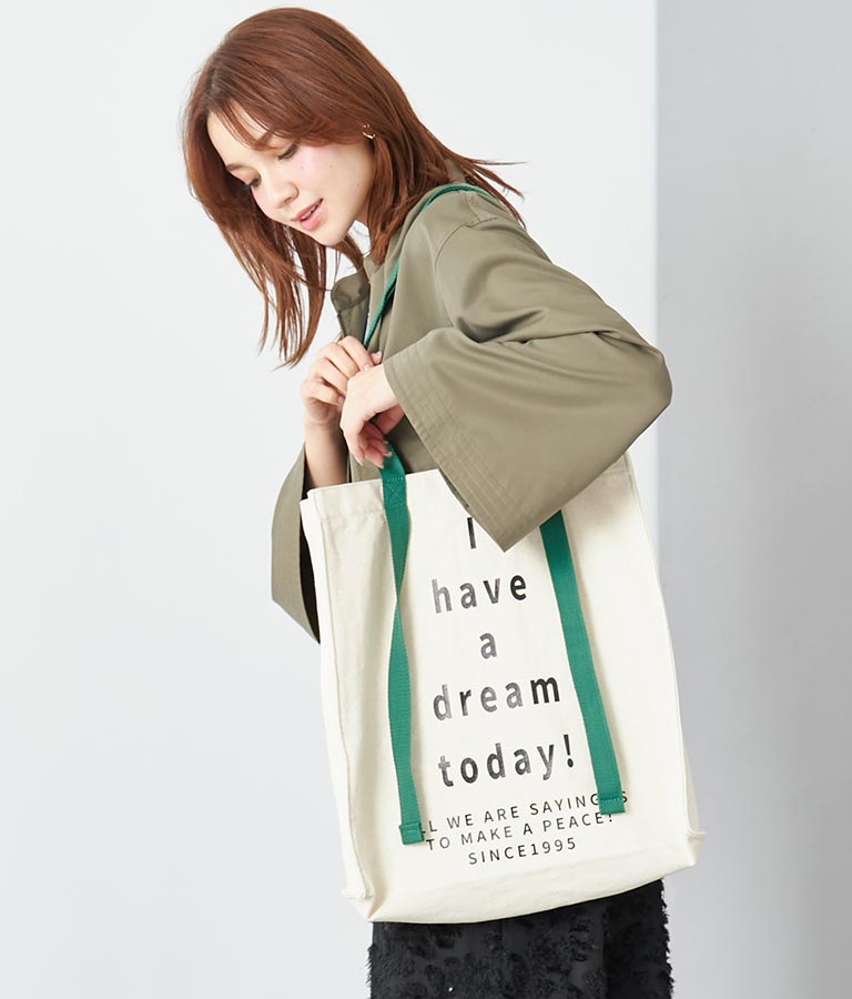 推しカラー メッセージ トート バッグ 529-6804
