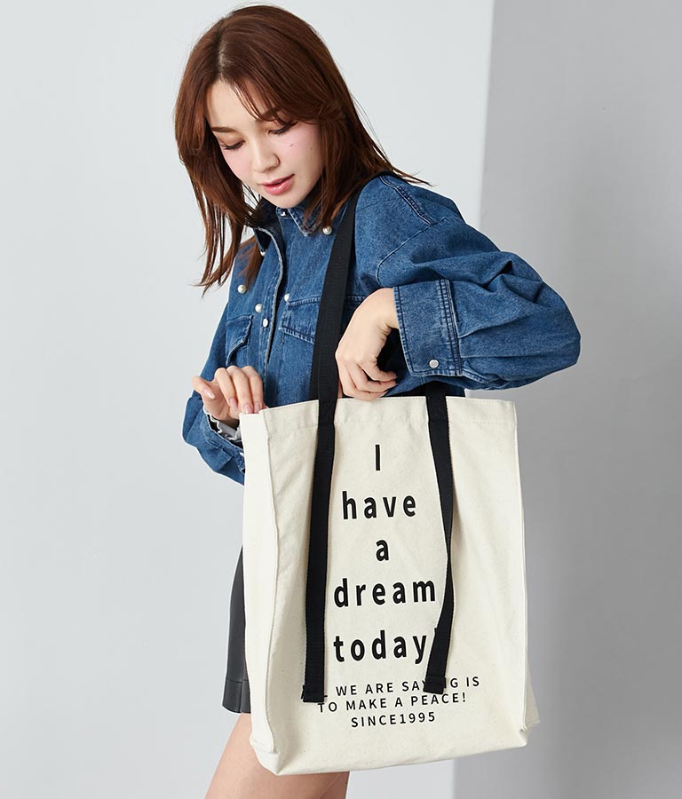 推しカラー メッセージ トート バッグ 529-6804