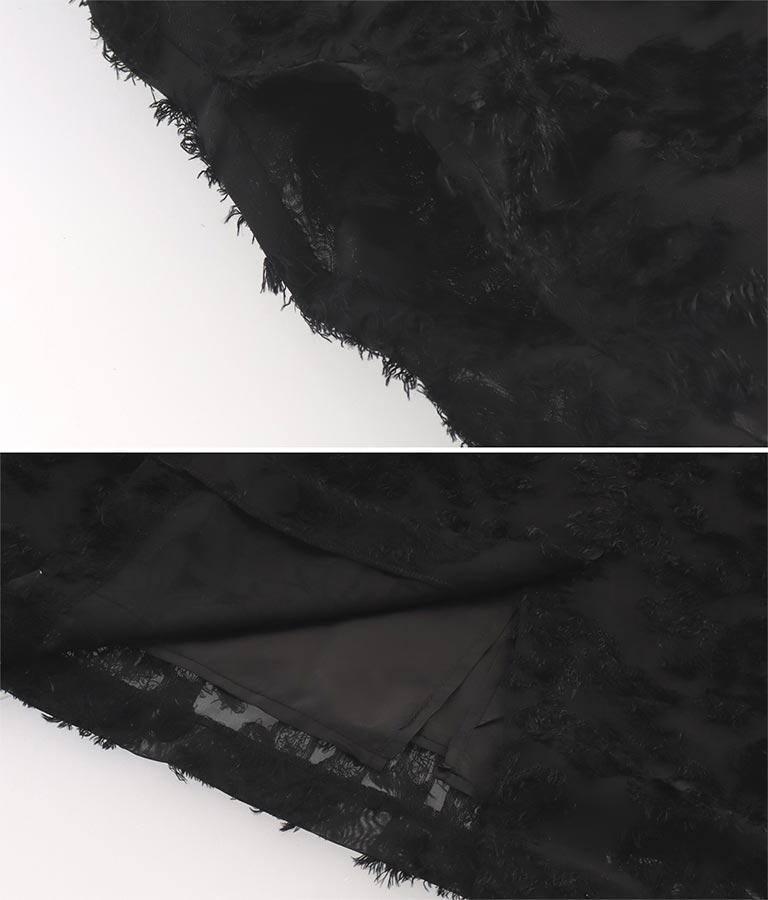 フラワー ジャガード キャミ ワンピース