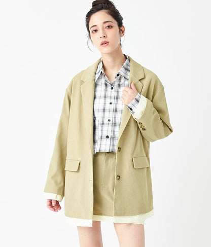 カットオフ テーラード ジャケット【別売りSETUP】 154-5570