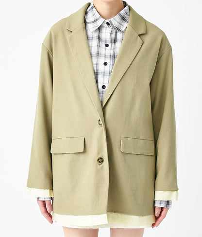 カットオフ テーラード ジャケット【別売りSETUP】 154-5570