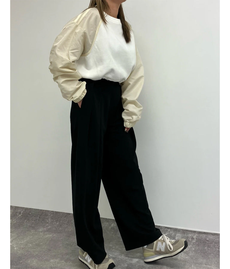 タック ワイド パンツ 792-8983