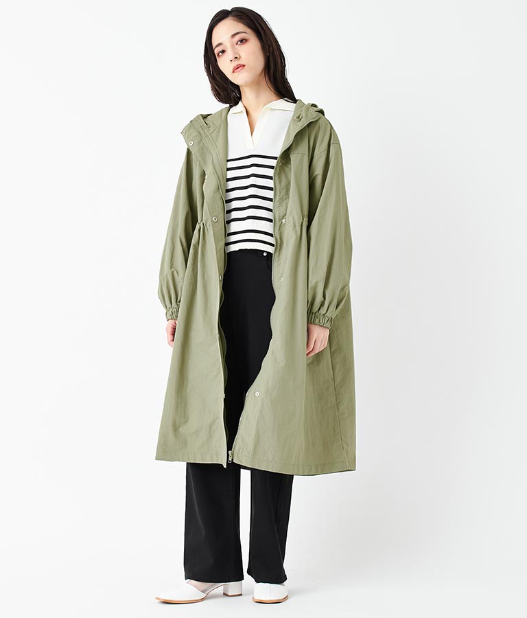 ナイロン ロング コート 795-9105