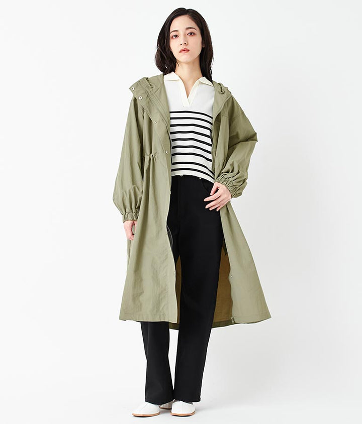 ナイロン ロング コート 795-9105
