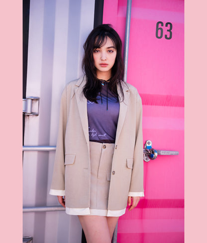 カットオフ テーラード ジャケット【別売りSETUP】 154-5570