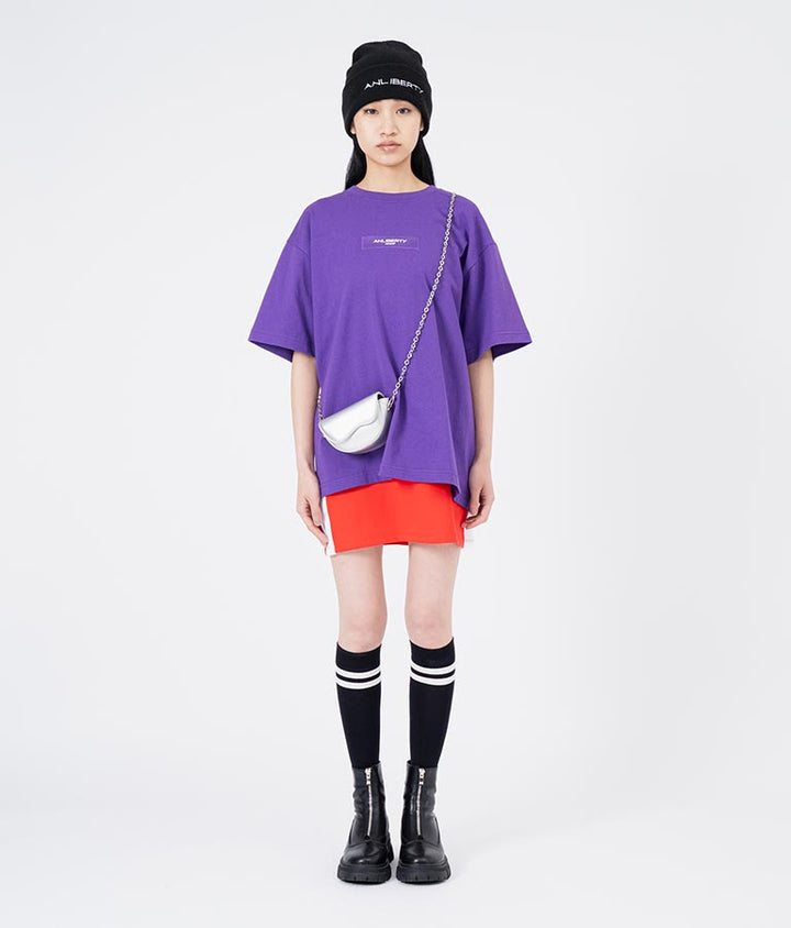 ANLIBERTY ベーシック ボックス ロゴ Tシャツ【ユニセックス】 30-3026