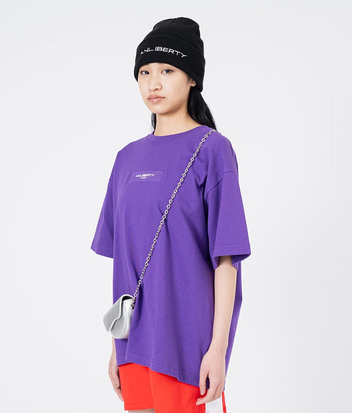 ANLIBERTY ベーシック ボックス ロゴ Tシャツ【ユニセックス】 30-3026