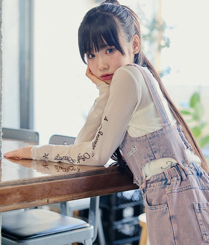 2WAY タトゥー 見え シアー トップス 913-7458