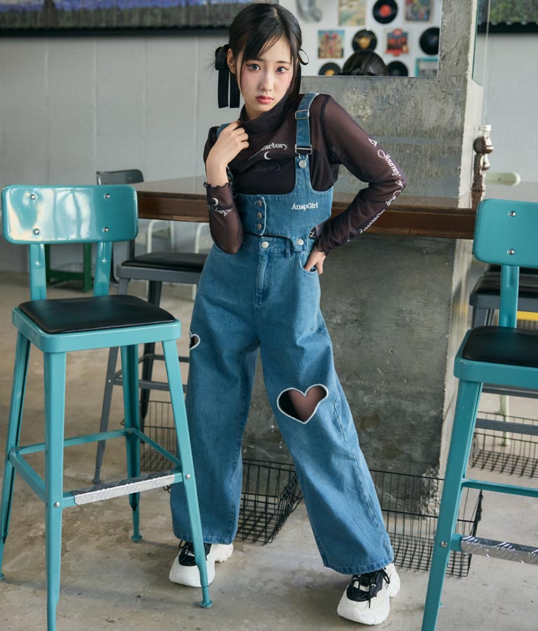 2WAY タトゥー 見え シアー トップス 913-7458