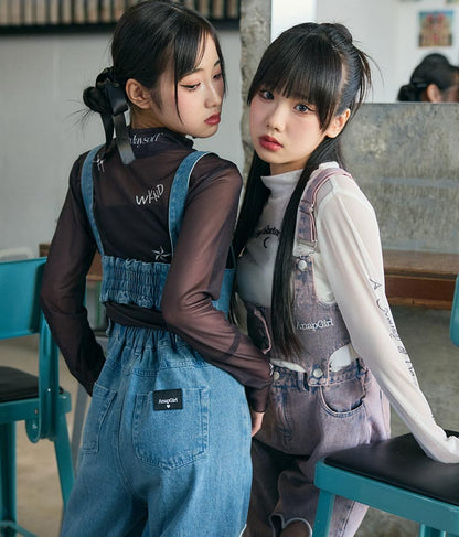 2WAY タトゥー 見え シアー トップス 913-7458