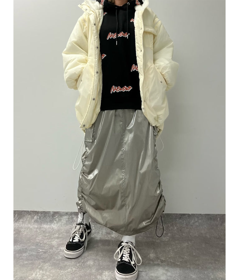 英字柄 裏毛 スウェット パーカー【親子お揃い】 793-9041