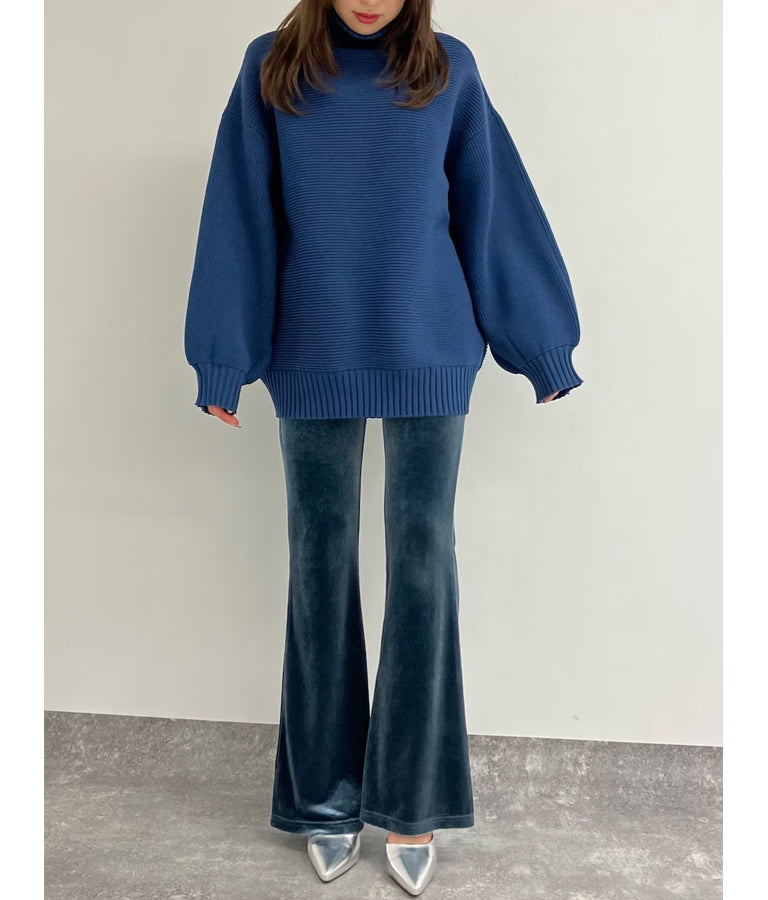 ベロア フレアパンツ 792-9092