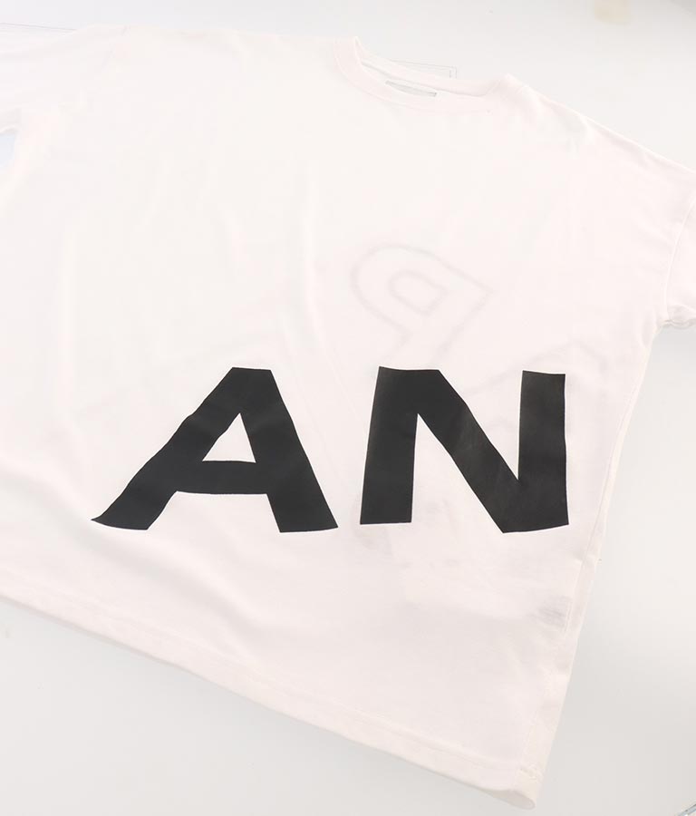 ANAP ロゴ 前後 プリント ビッグ Tシャツ 【親子お揃い】 793-9122