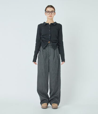 ピンストライプ スラックス 30-2093