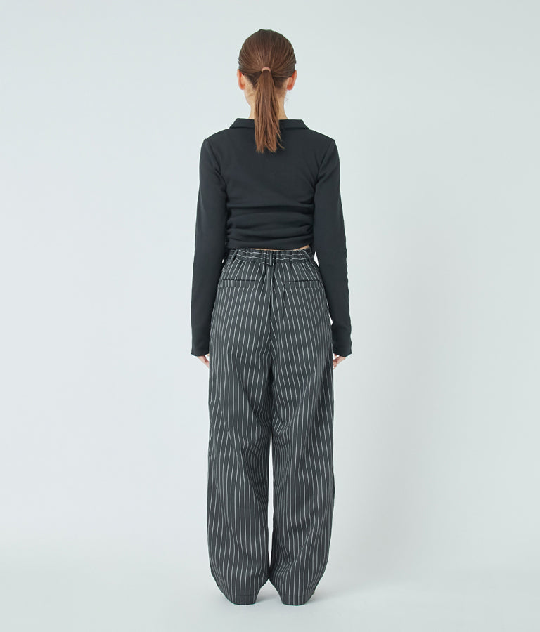 ピンストライプ スラックス 30-2093