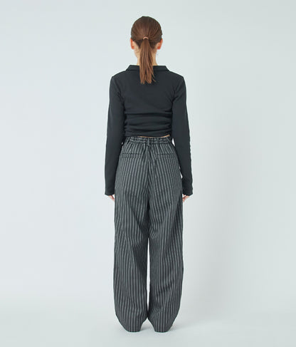 ピンストライプ スラックス 30-2093