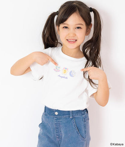 【セボンスターコラボ】ホログラム モチーフ プリント Tシャツ 423-3262