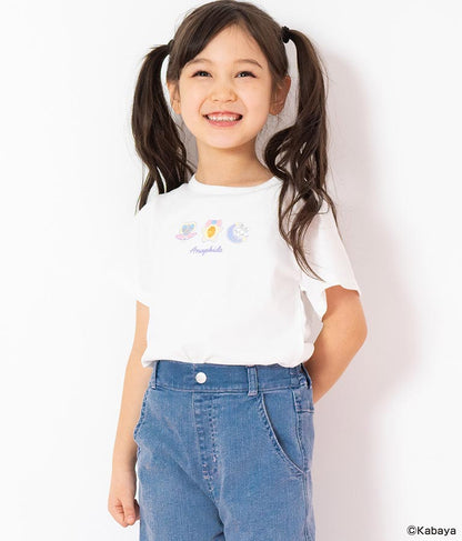 【セボンスターコラボ】ホログラム モチーフ プリント Tシャツ 423-3262