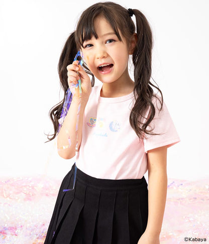 【セボンスターコラボ】ホログラム モチーフ プリント Tシャツ 423-3262