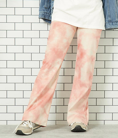 タイダイ コーデュロイ フレア パンツ  852-5597