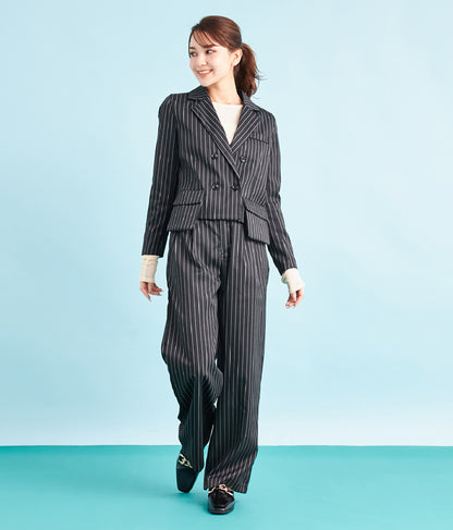 ピンストライプ スラックス 30-2093