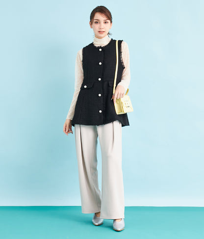 タック ワイド パンツ 792-8983