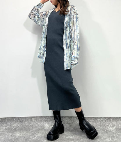 バックラウンド シアー シャツ 794-9159