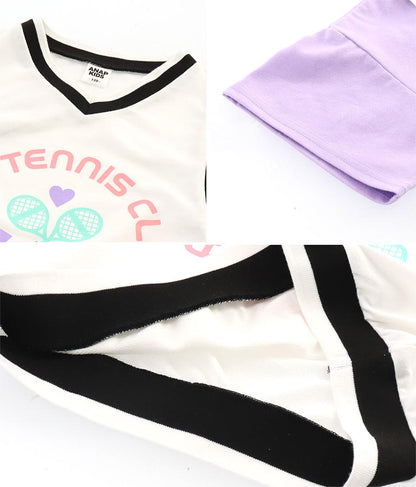 ベスト 重ね着風 TENNIS CLUB Tシャツ 423-3256