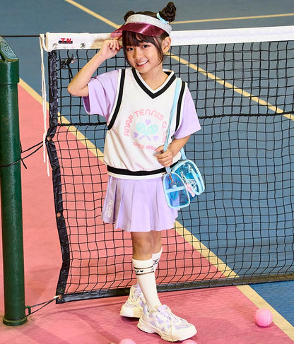 ベスト 重ね着風 TENNIS CLUB Tシャツ 423-3256