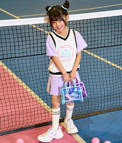 ベスト 重ね着風 TENNIS CLUB Tシャツ 423-3256