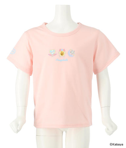 【セボンスターコラボ】ホログラム モチーフ プリント Tシャツ 423-3262