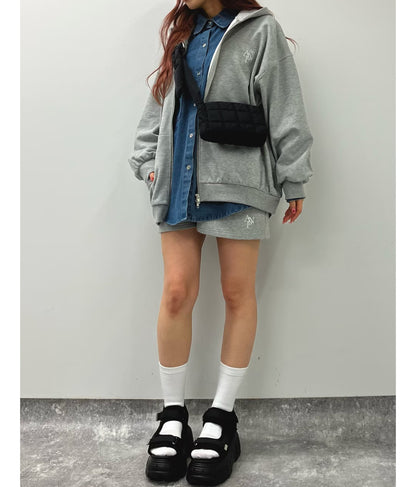 ナイロン キルティング ミニショルダー バッグ 159-5484