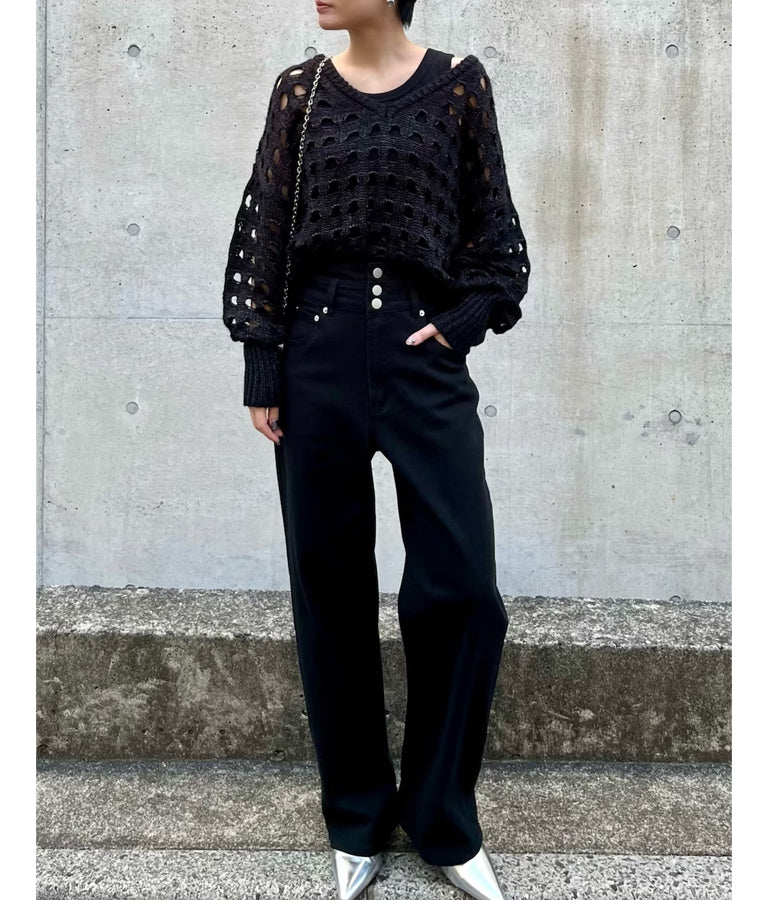 パッド付きリブタンクトップ 153-5443