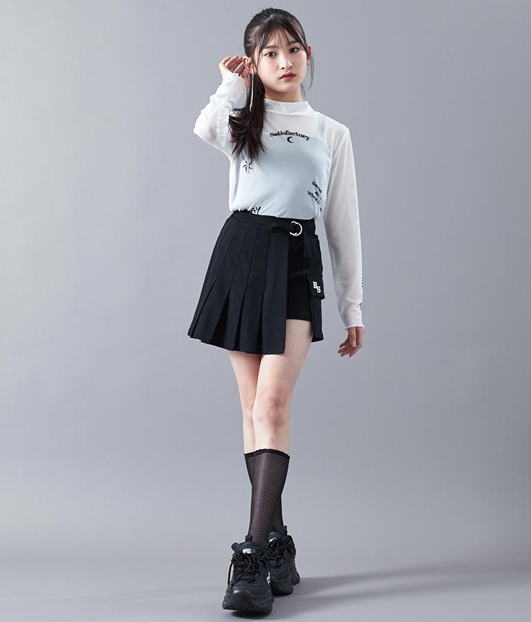 2WAY タトゥー 見え シアー トップス 913-7458