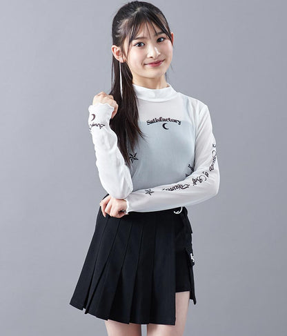 2WAY タトゥー 見え シアー トップス 913-7458