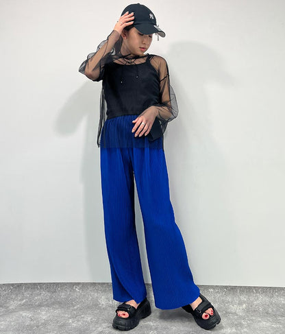 ビスチェ × チュール ルーズ ロング Tシャツ 798-9142