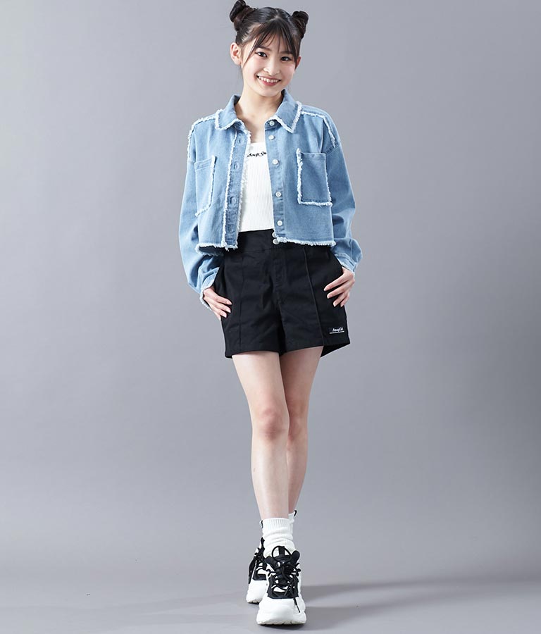 サマーニット 刺繍 キャミソール 913-7461